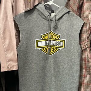 Women’s Harley Davidson hoodie.